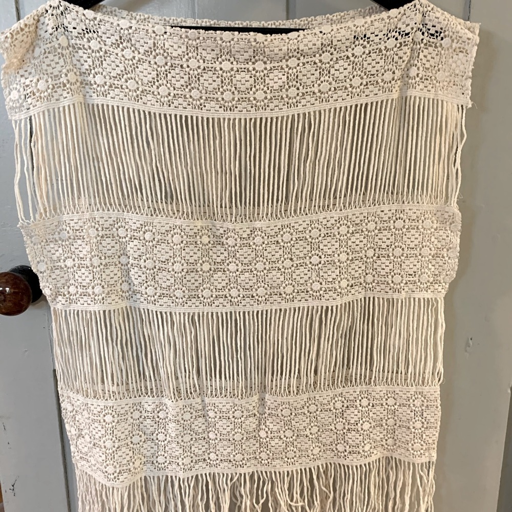 Anthro Crocheted Tunic